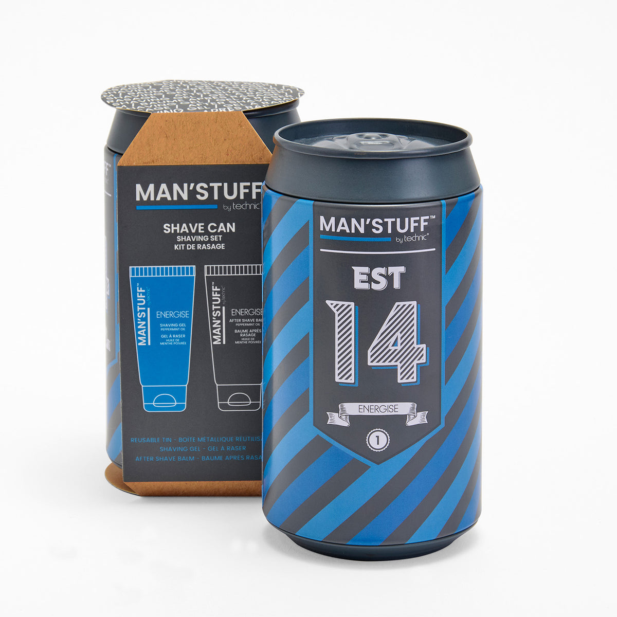 Man'Stuff Shave Can Duo – MAN'STUFF